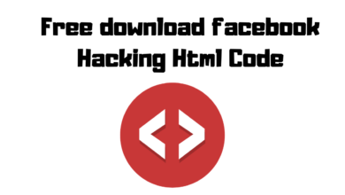 download facebook hacking html code